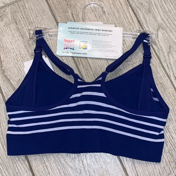 NWT (2) Playtex Nursing Racerback Wirefree Bras - Picture 6 of 15